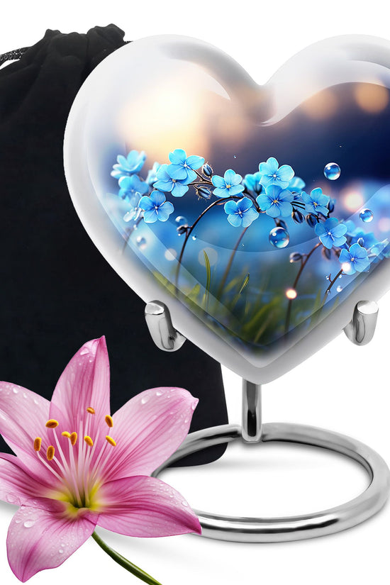 Scorpion Grass Decorative Funeral Urn - Human Ashes Cremation Urn