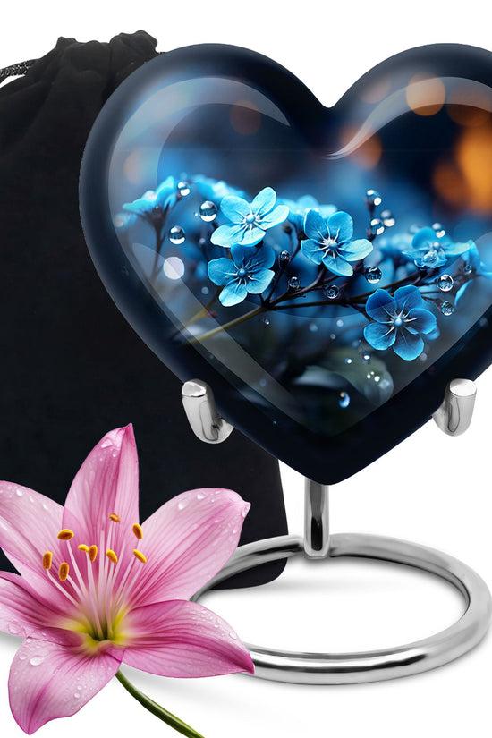 Scorpion Grass Adult Funeral Urn - Stylish Cremation Urn For Ashes