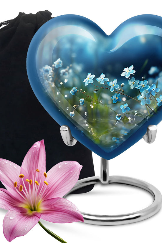 Scorpion Grass Cremation Urn - Decorative Funeral Urn For Human Ashes