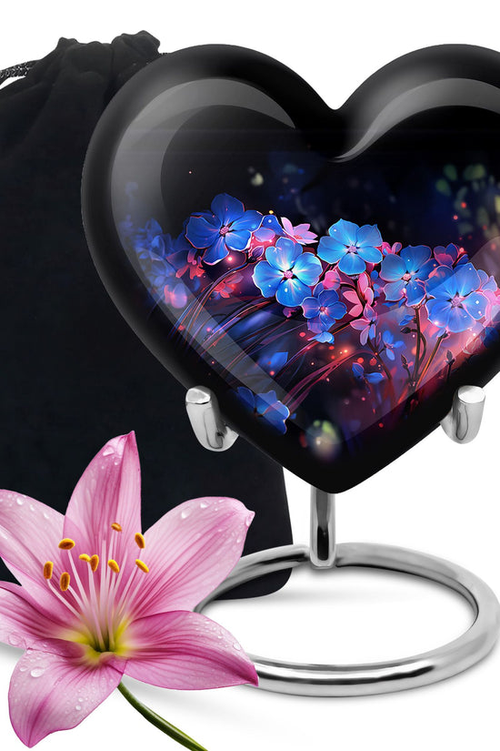 Scorpion Grass Cremation Urn - Elegant Adult Memorial Urn For Human Ashes