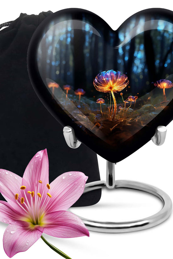 Lotus Flower Funeral Urn- Memorial Urn For Human Ashes