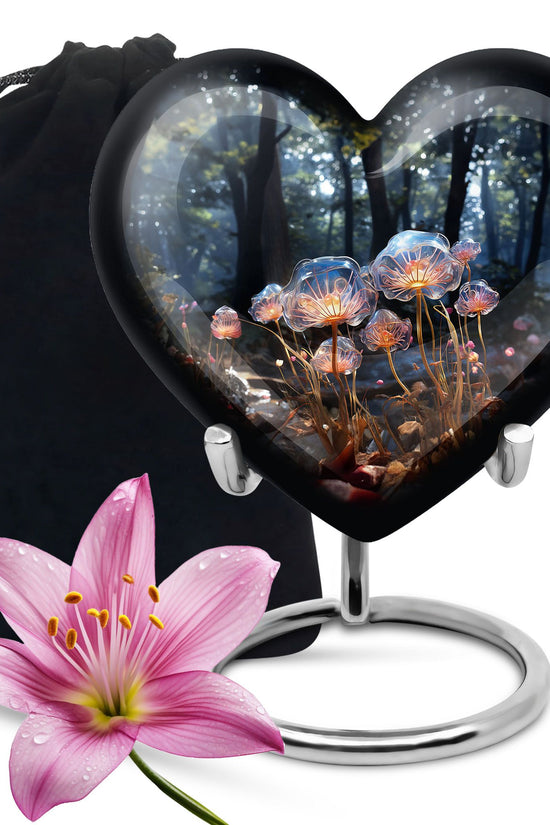 Jellyfish Memorial Urn - Large Cremation Urn For Male & Female