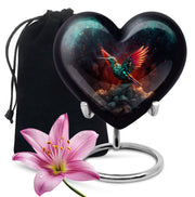 Hummingbird Cremation Urn - Artistic Memorial Urn For Male & Female