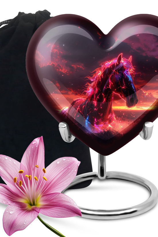 Horse Funeral Urn - Large Cremation Urn For Adult Ashes