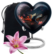 Mystic Hummingbird Cremation Urn - Scenic Ashes Urn For Human Ashes
