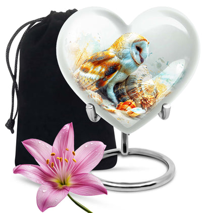 Ocene Inspired Owl Urn – Premium Funeral Urn For Ashes