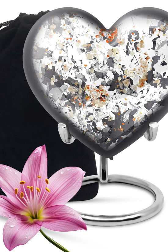 Cat Print Funeral Urn - Beautiful Pet Memorial Urn For Cat Ashes
