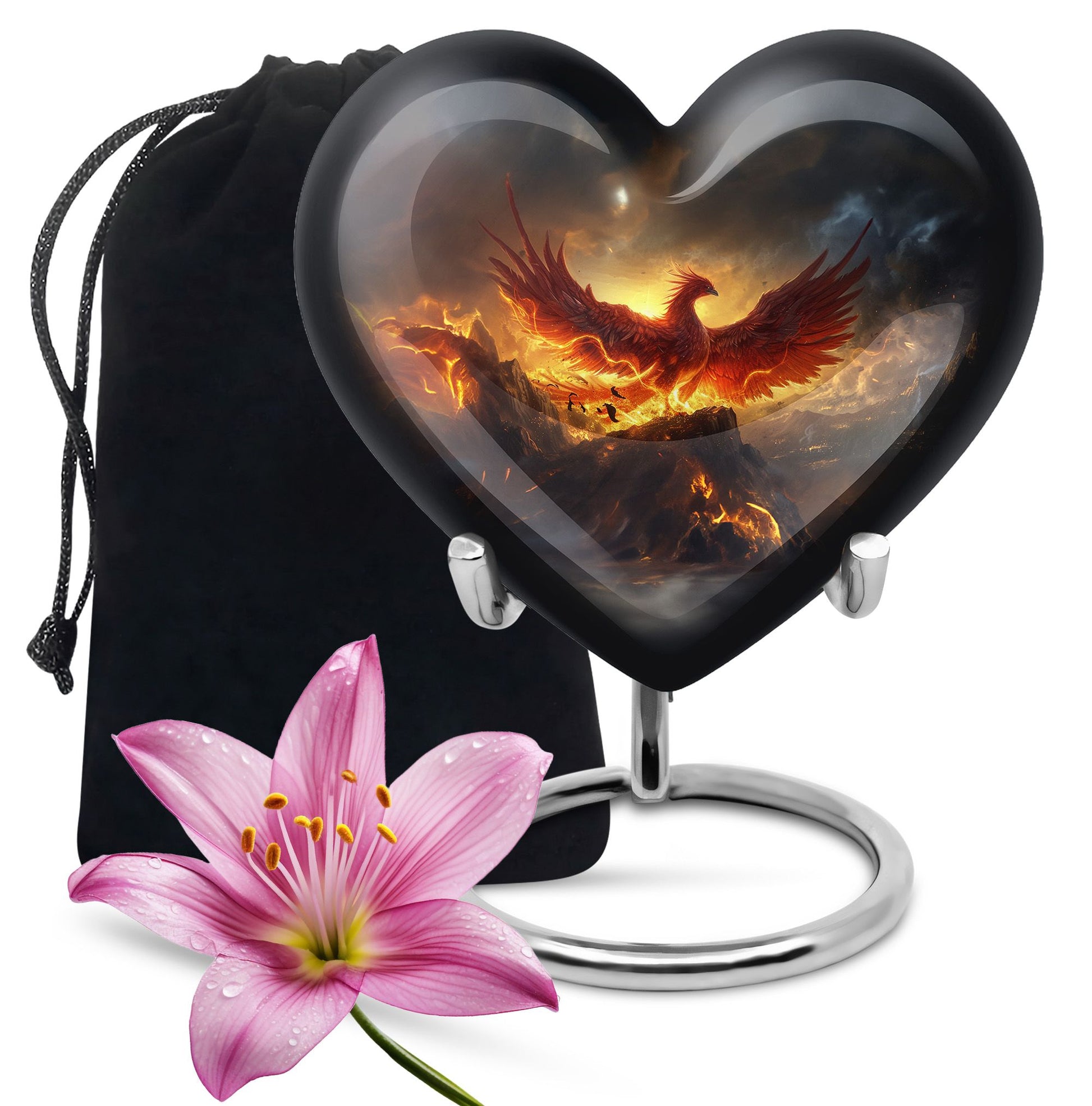 Mountain Phoenix Cremation Urn – Unique Memorial Urn for Loved Ones