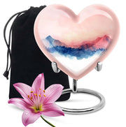 Artistic Mountain Cremation Urn - Nature Memorial Urn For Loved Ones