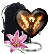Goddess Angel Funeral Urn - Golden Sunlight Memorial Urn For Human Ashes
