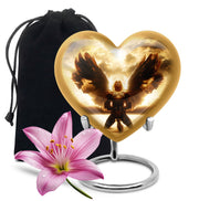 Golden Heaven Angel Cremation Urn - Divine Angel Cremation Urn For Adult Ashes