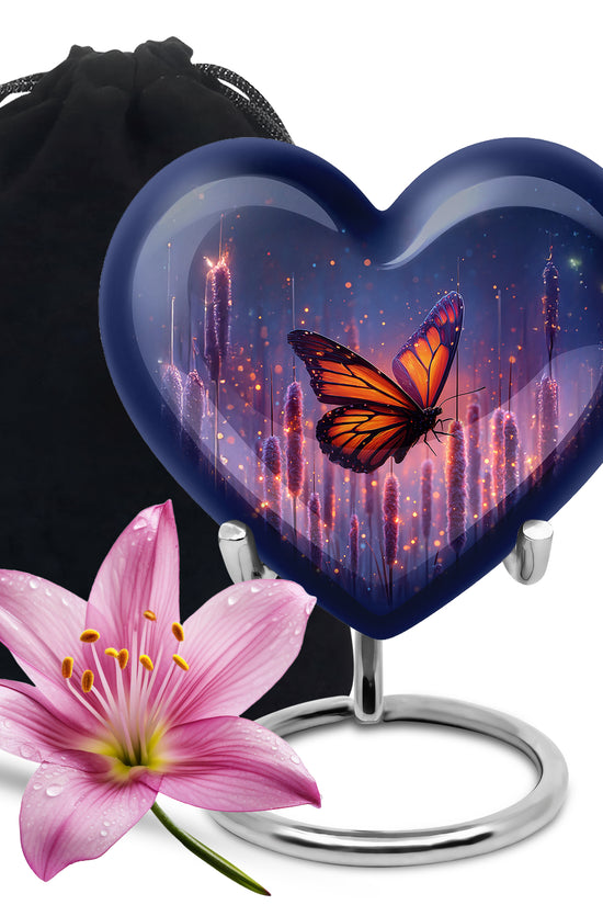 Monarch Butterfly Cremation Urn - Cremation Urns For Adult Women