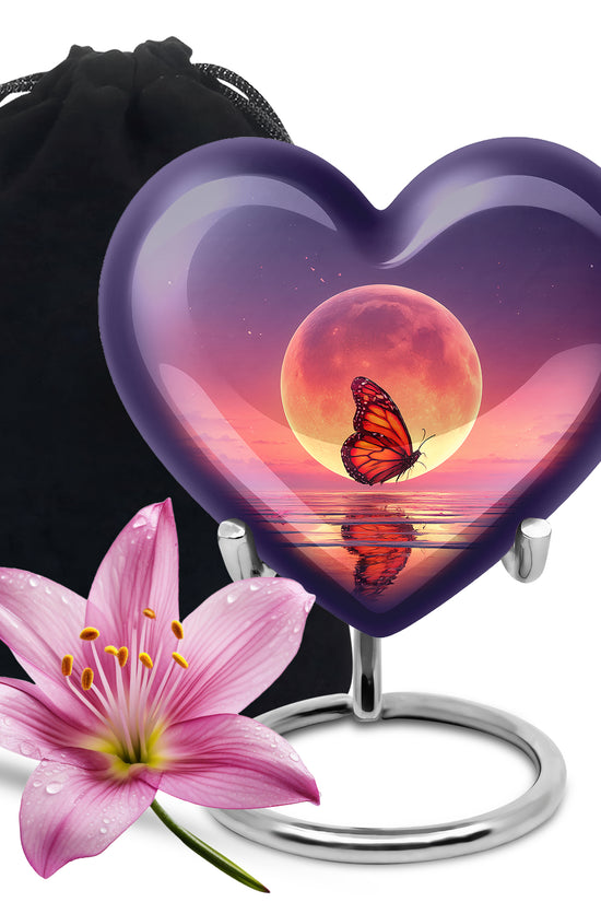 Moonlight Butterfly Urns for Human Ashes - Cremation Urn for Men & Women