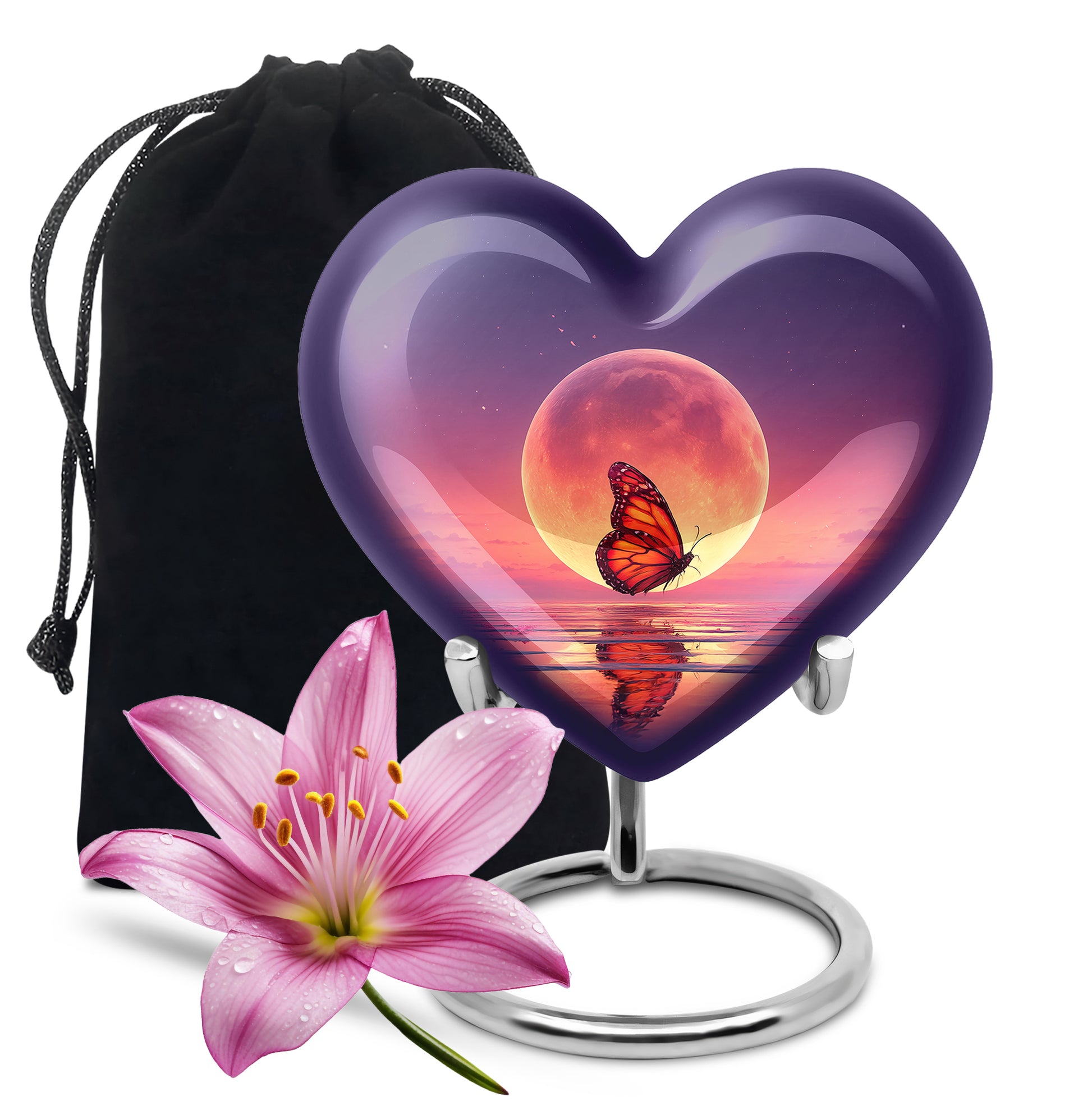 Moonlight Butterfly Urns for Human Ashes - Cremation Urn for Men & Women