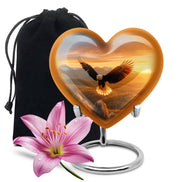 Flying Eagle Memorial Ashes Urn for Cremation - Urn For Ground Burial