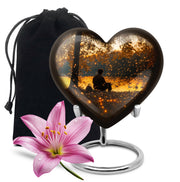 Fishing Sunset Themed Urn - Beautiful Cremation Urns For Male Ashes