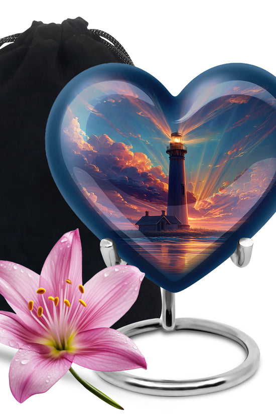 Divine Sunset Funeral Urn - Peaceful Memorial Urn For Loved Ones