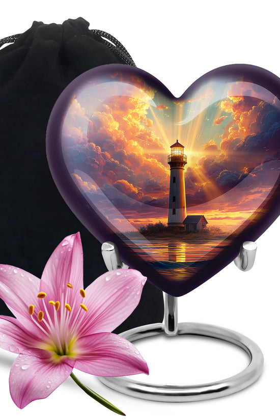 Heaven’s Lighthouse Urn - Spiritual Cremation Urn For Human Ashes