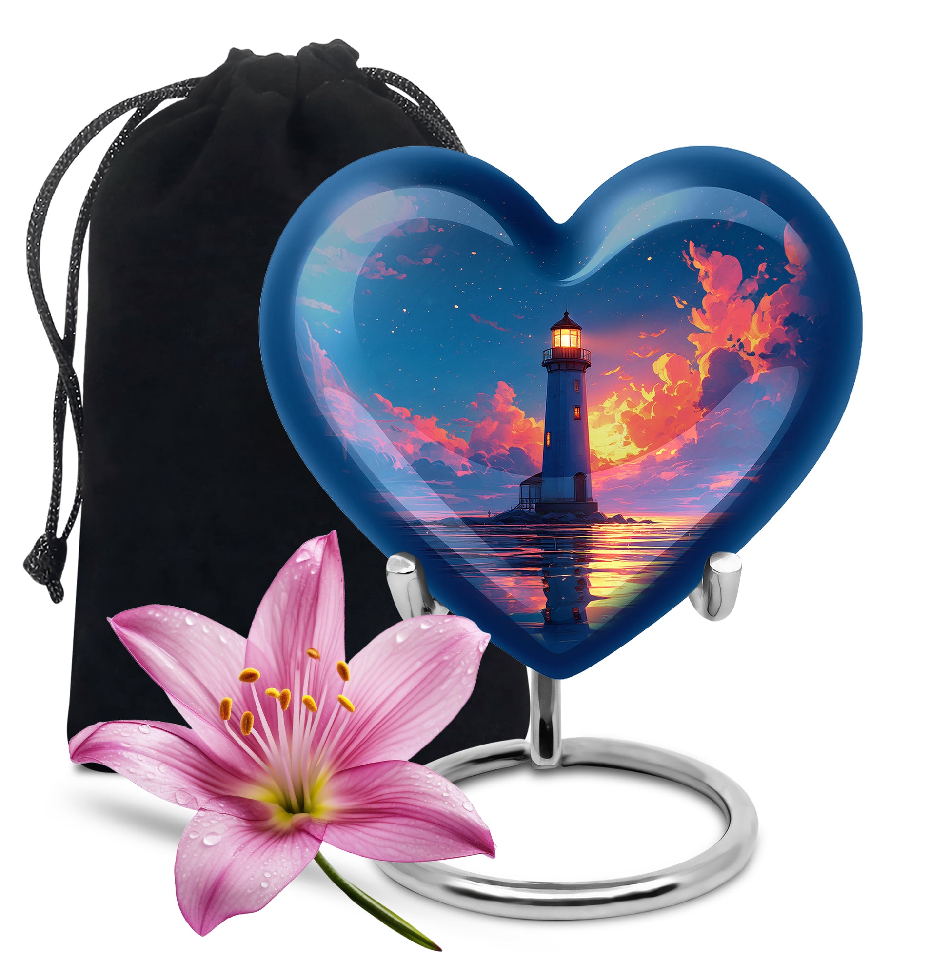 Decorative Ocean Lighthouse Urns - Divine Memorial Urn For Adults