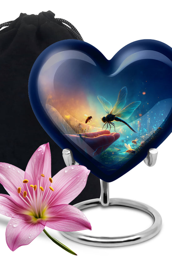 Dragonfly Funeral Urn - Bees Cremation Urn For Adult Ashes