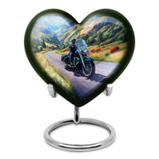Blue Bike Cremation Urns - Imperial Tribute 10-inch, 200 cu in - Karyliz