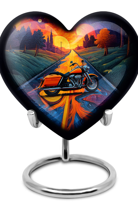 Sublime Bike Cremation Urns for Human Ashes - Purple 10-inch - Karyliz