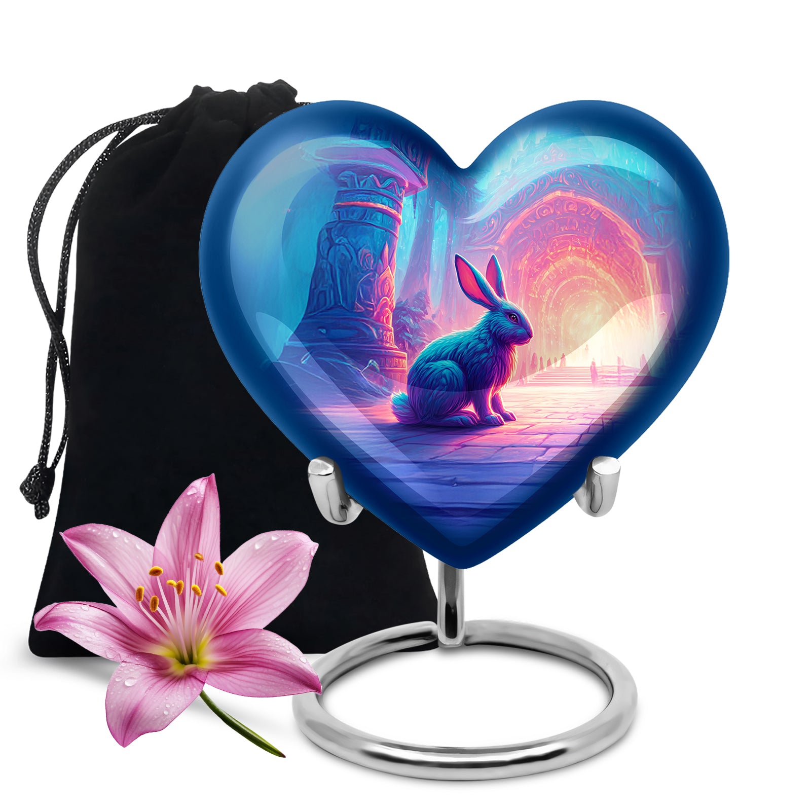 Magical Rabbit Memorial Urn - Cremation Urn For Human Ashes