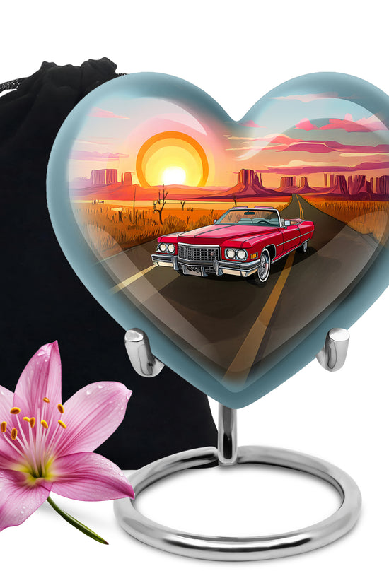 Vintage Car Urn for Ashes - Premium Funeral Urn For Dad