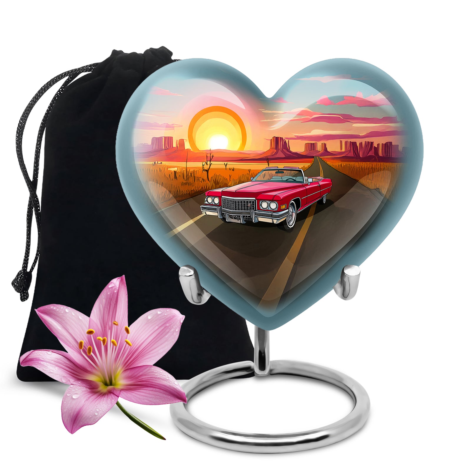 Vintage Car Urn for Ashes - Premium Funeral Urn For Dad