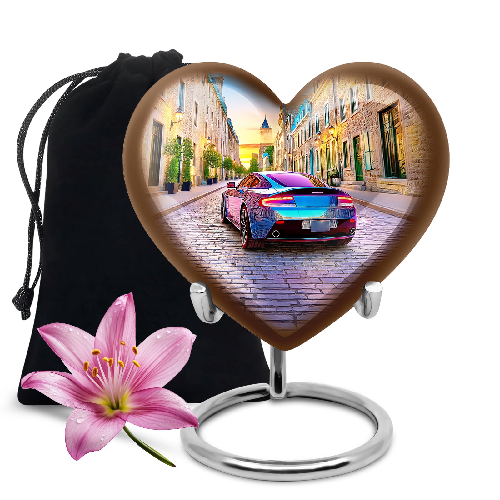 Luxury Car Cremation Urn -Decorative Funeral Urn For Ashes