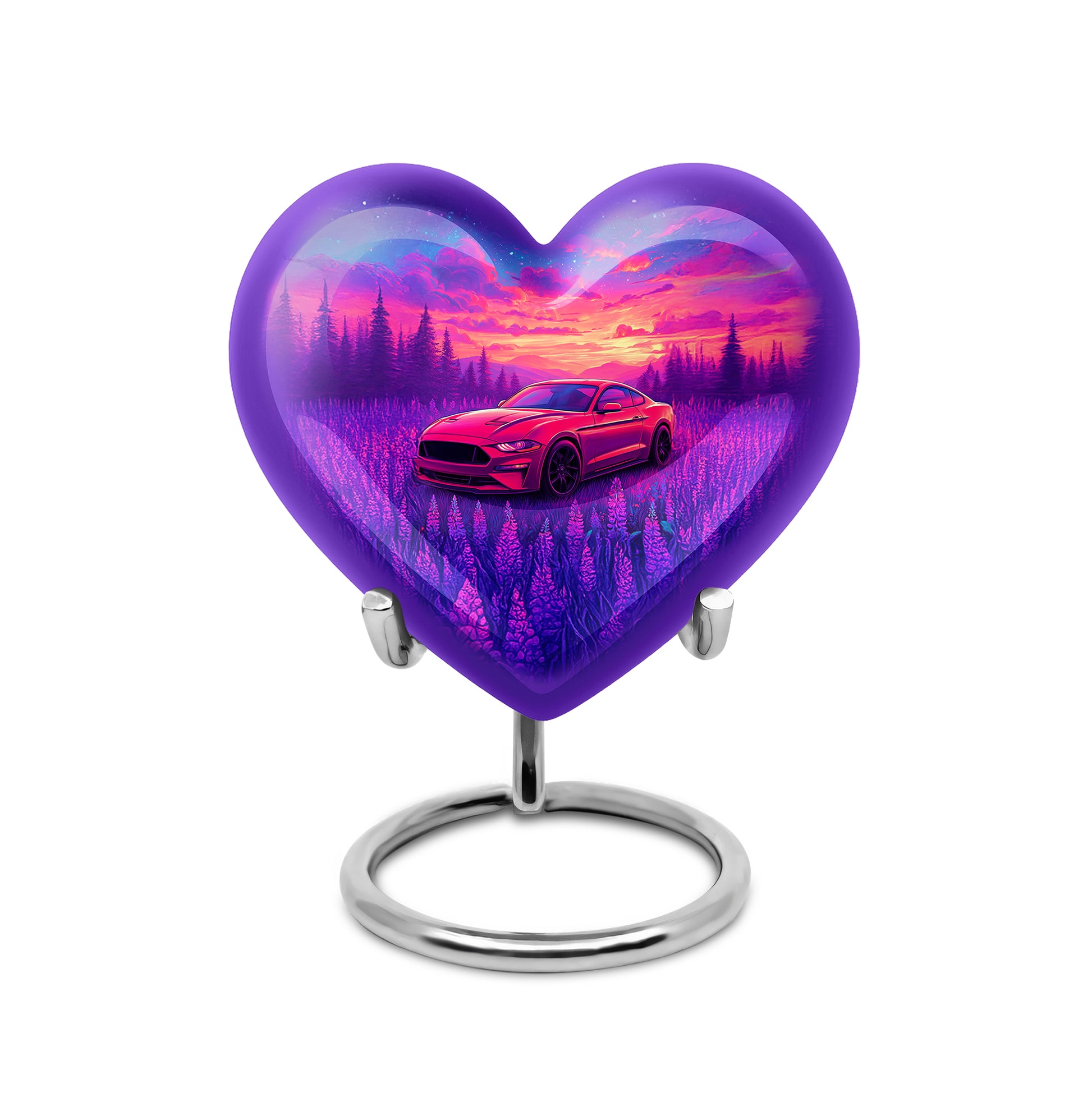 Regal Car Memorial Cremation Urns - Blue 10-inch, 200 cu in - Karyliz