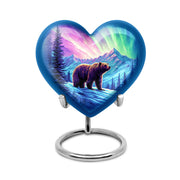 Pink Bear Cremation Urns - Honored Devotion 10-inch, 200 cu in - Yatskia