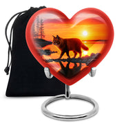 Sunset Cat Memorial Urn - Ocean Cremation Urn For Ashes