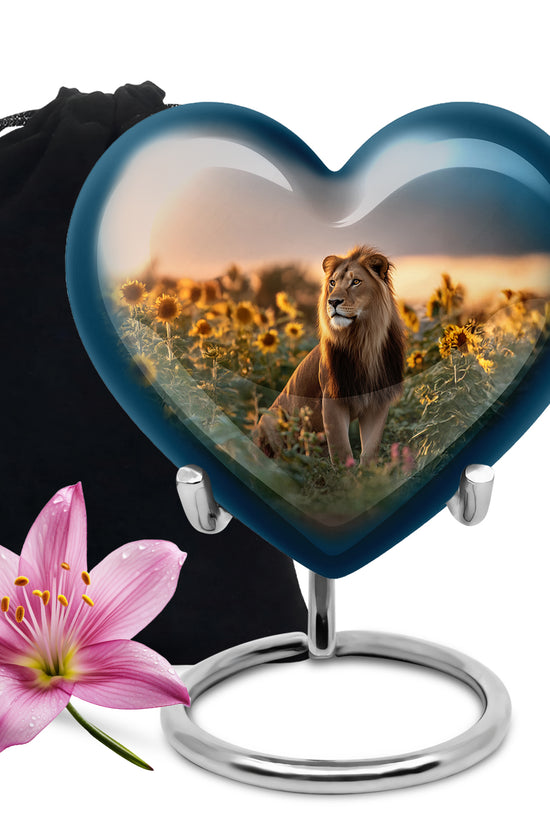 King Lion Cremation Urn - Sunrise Memorial Urns For Human Ashes