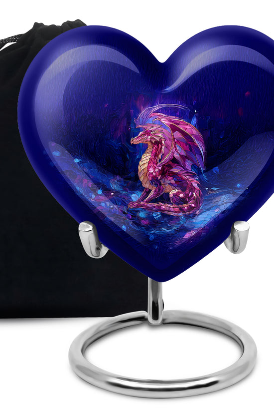 Dragon Theme Memorial Urn - Artistic Funeral Urn For Male & Female