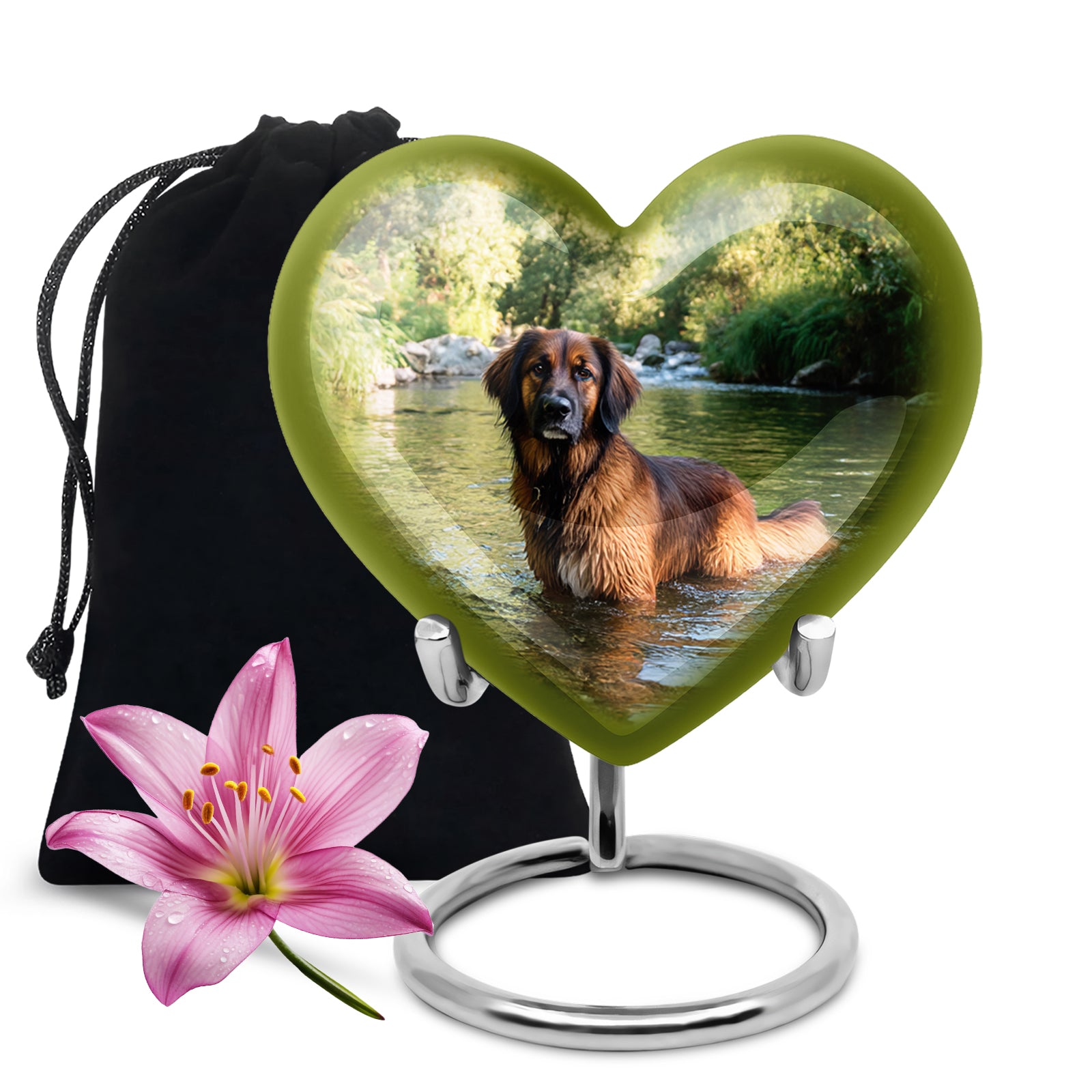 Beautiful Lake Scenic Urn - Personalized Urns For Dog Ashes