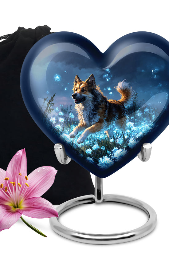 Dog Cremation Urn - Night Sky Pet Memorial Urn For Pet Ashes