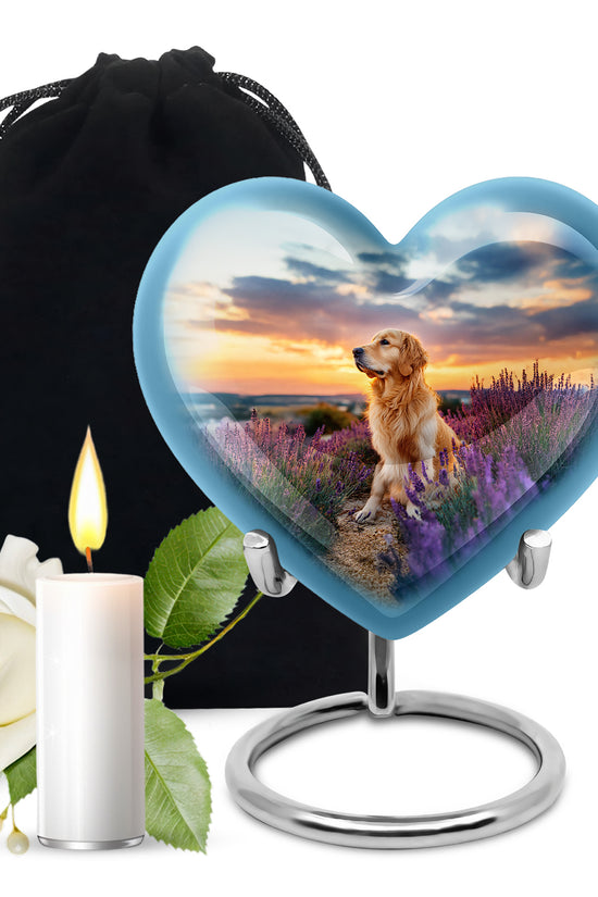 Golden Retriever Funeral Urn - Pet Cremation Urn For Ashes