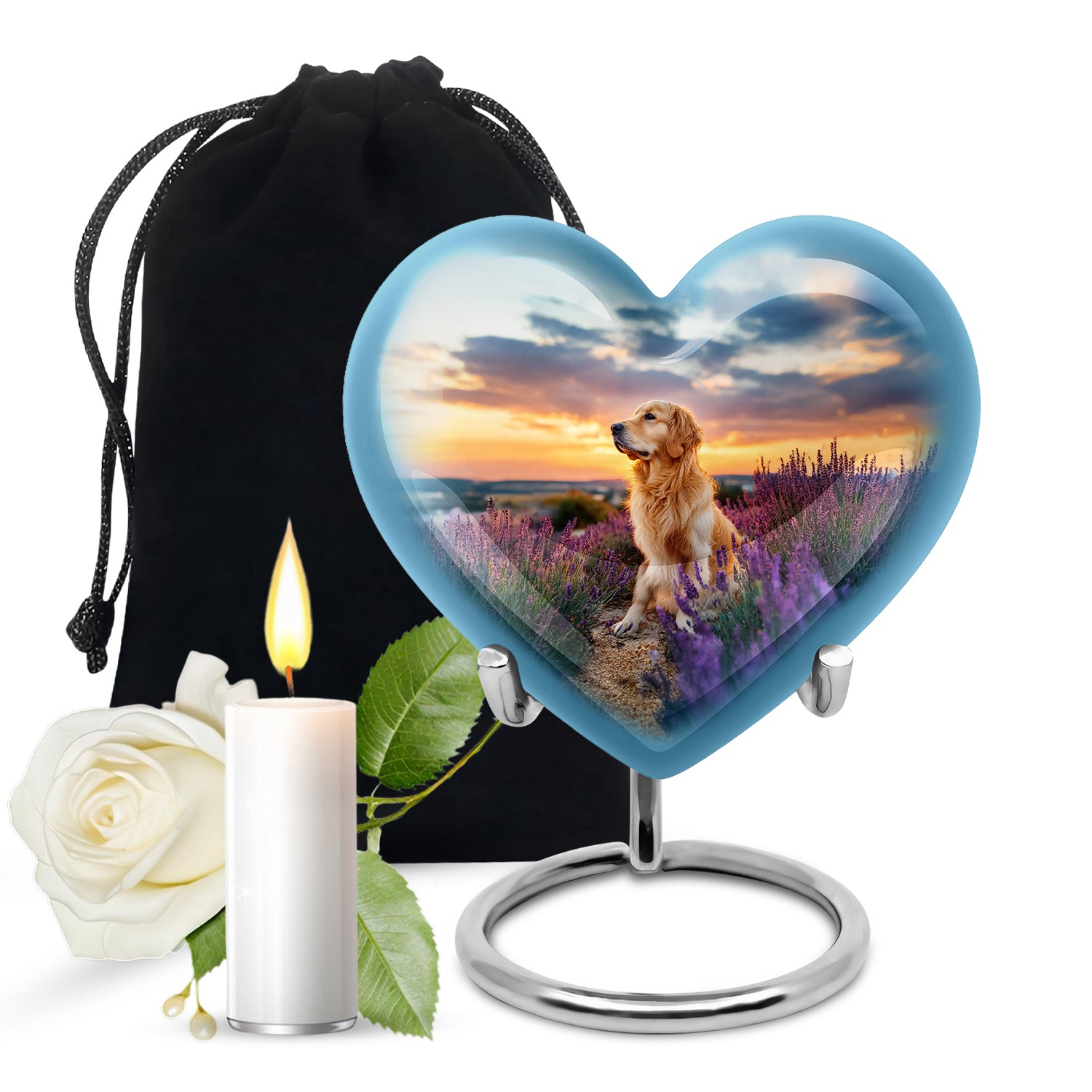 Golden Retriever Funeral Urn - Pet Cremation Urn For Ashes