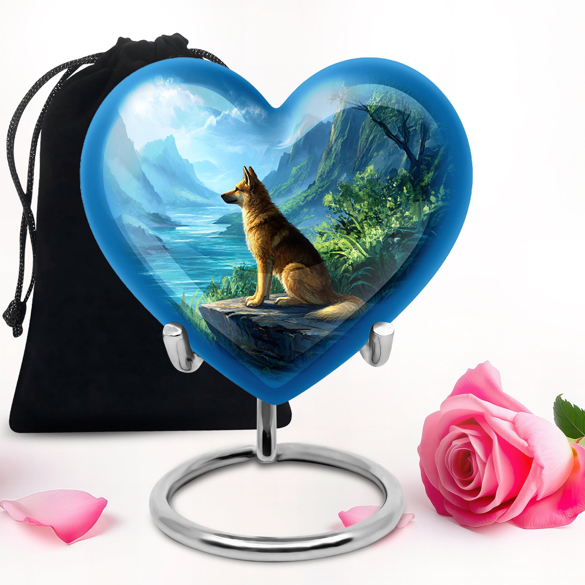 Dog Cremation Urn - Mountain Valley Funeral Urn For Pet Ashes