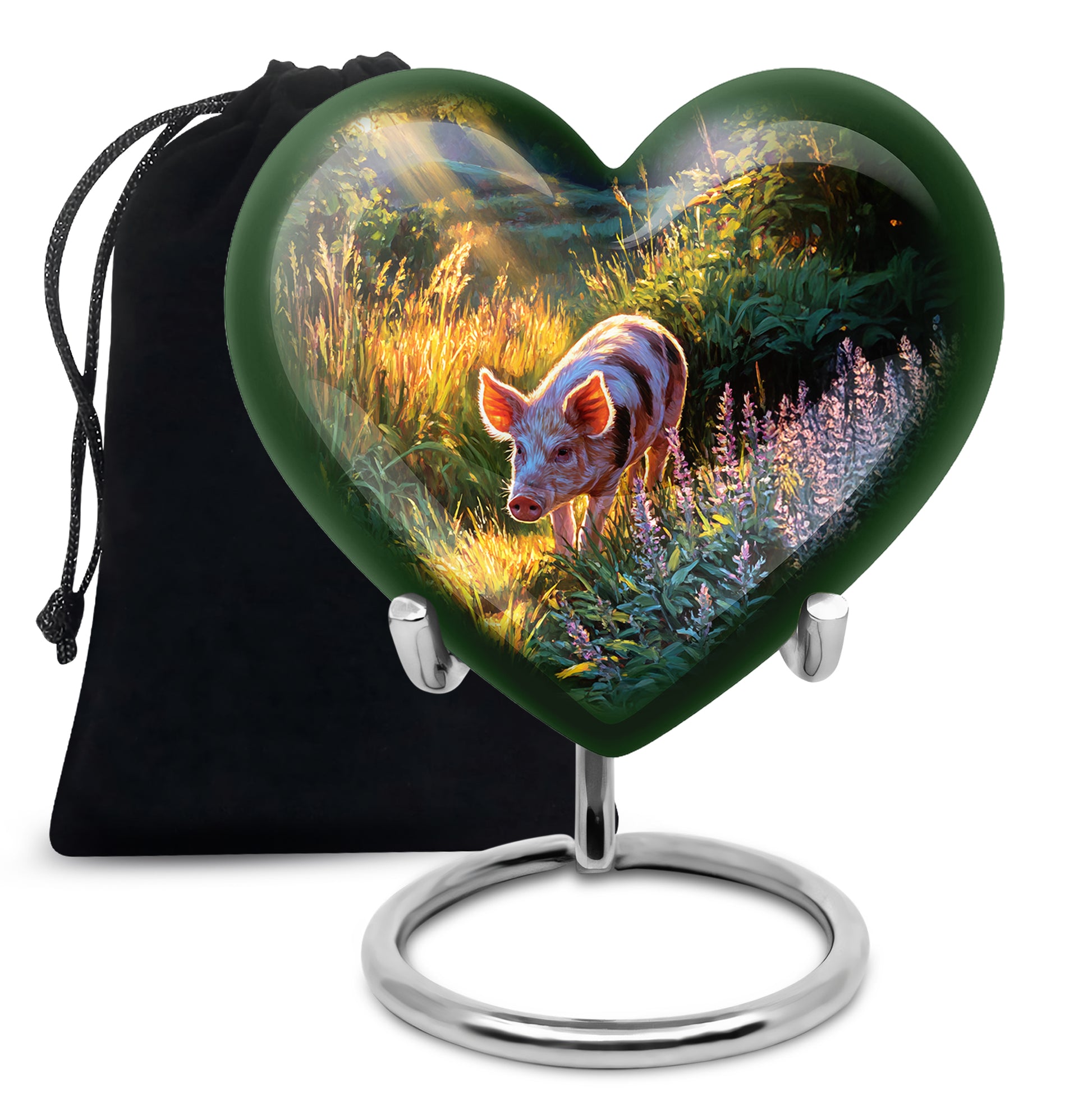 Pig Artistic Memorial Urn - Cremation Urns For Male & Female