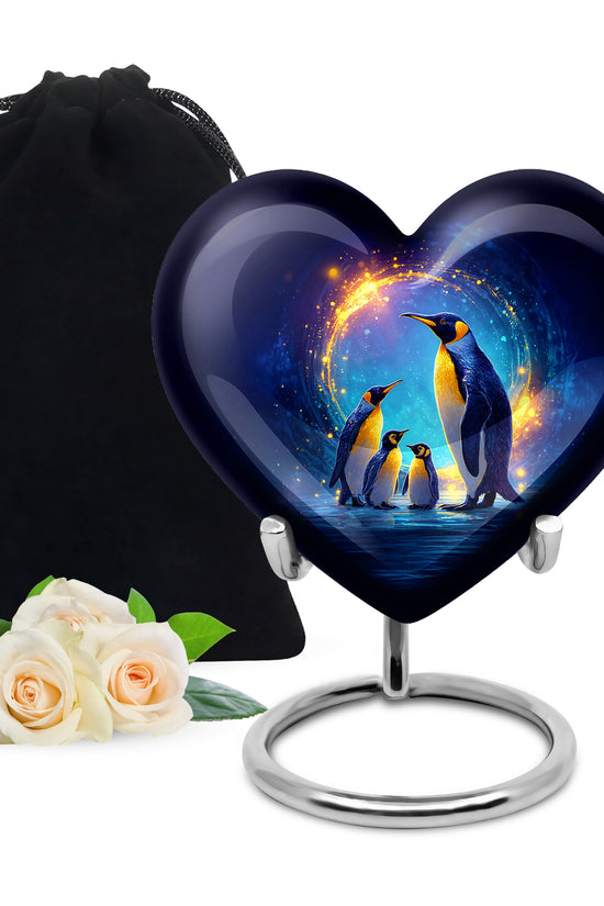 Penguin Urn For Ashes - Cremation Urn For Human Ashes