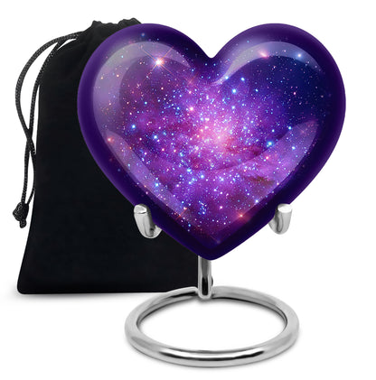 Galaxy Theme Cremation Urn - Funeral Urn For Male & Female