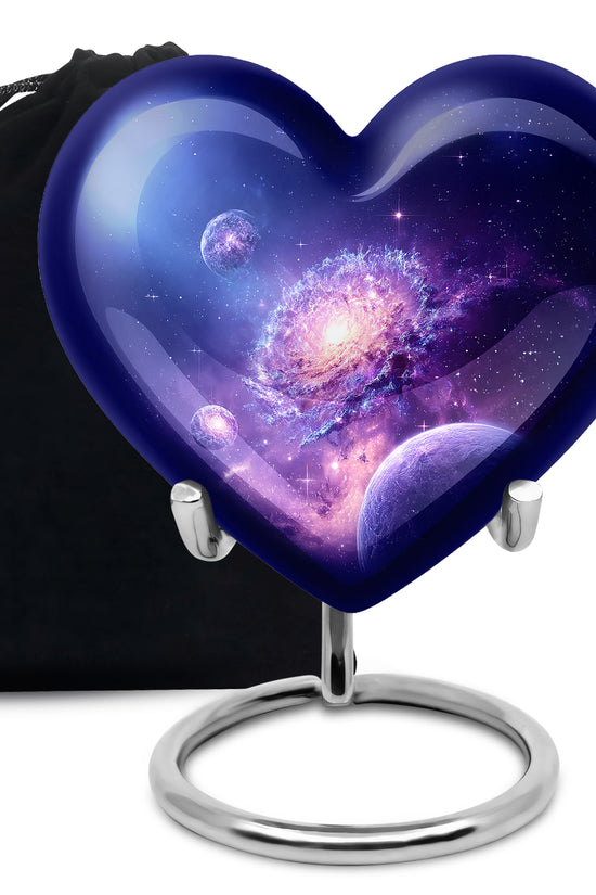 Space Galaxy Funeral Urn - Cremation Urn For Loved Ones