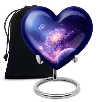 Space Galaxy Funeral Urn - Cremation Urn For Loved Ones