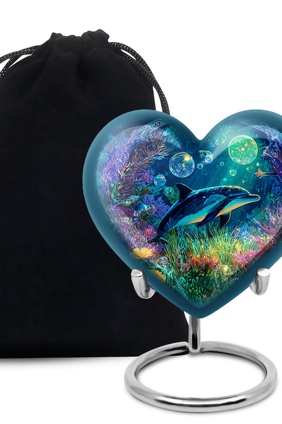 Deep Ocean Funeral Urn - Beautiful Cremation Urn For Burial