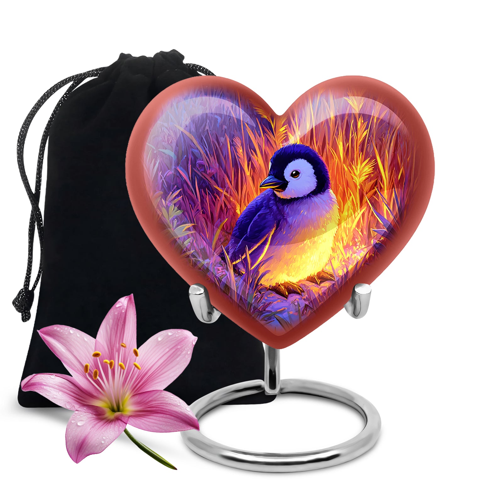 Baby Penguin Cremation Urn - Beautiful Memorial Urns For Cremation Ashes