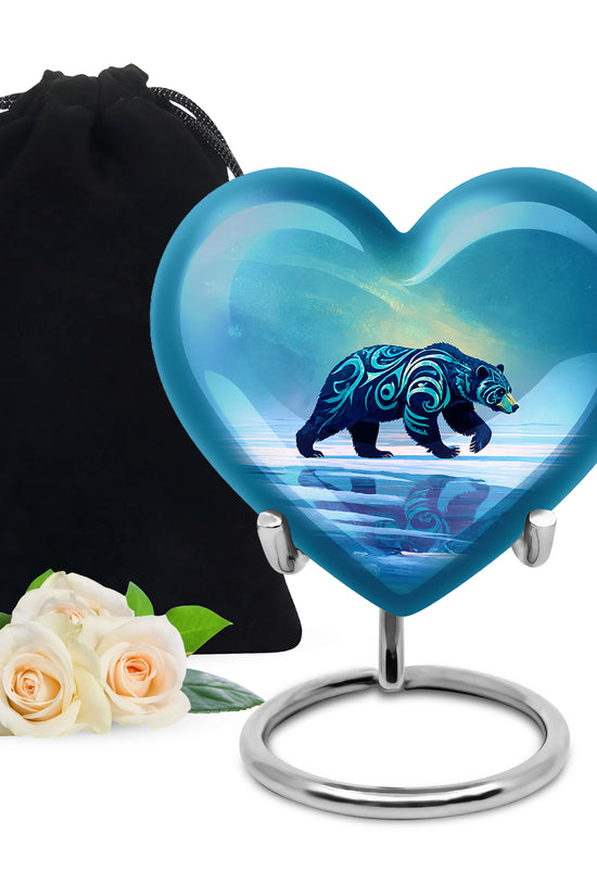 Bear Cremation Urn - Nature Wildlife Cremation Urn For Adult Ashes