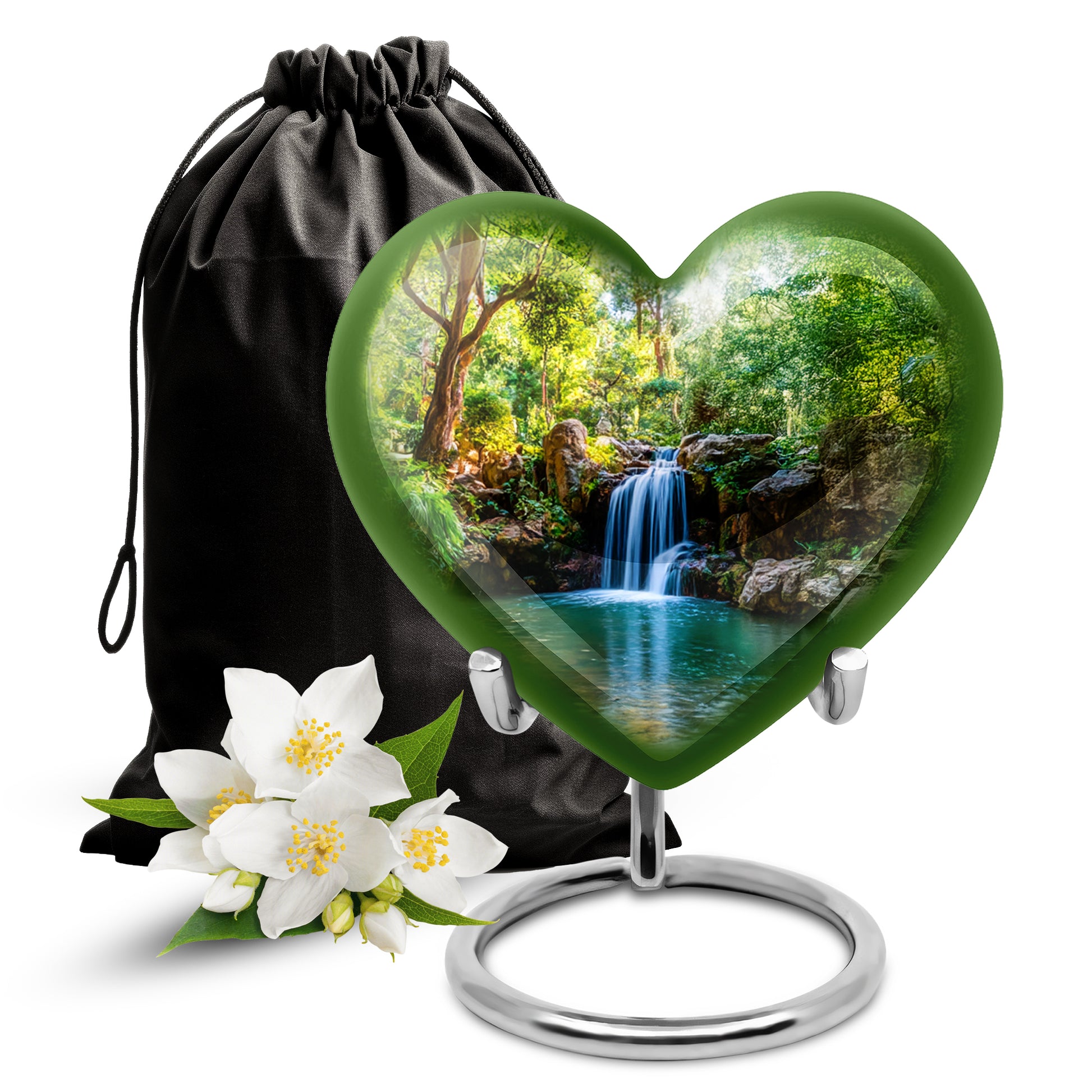 Beautiful Memorial Urn - Waterfall Cremation Urn For Loved Ones