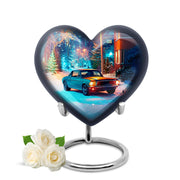 Personalized Gray Car Cremation Urns for Ashes - Majestic 10-inch - Karyliz